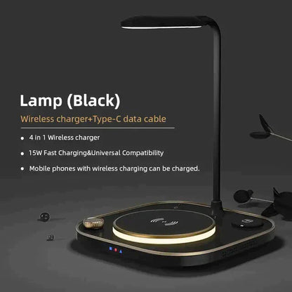 Desk Lamp 4 in 1 Fast Charger - Aurelia Clothing