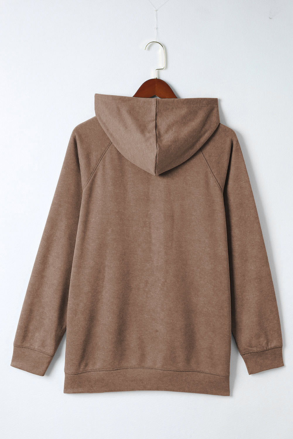 Drawstring Long Sleeve Oversize Hoodie - Aurelia Clothing