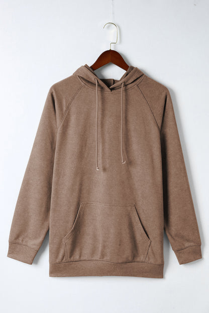 Drawstring Long Sleeve Oversize Hoodie - Aurelia Clothing