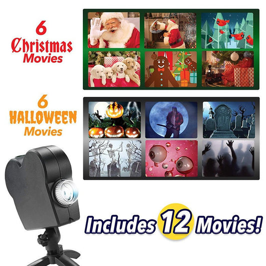 Window Projector Wonderland Christmas Projector TV Halloween Projector - Free Shipping - Aurelia Clothing