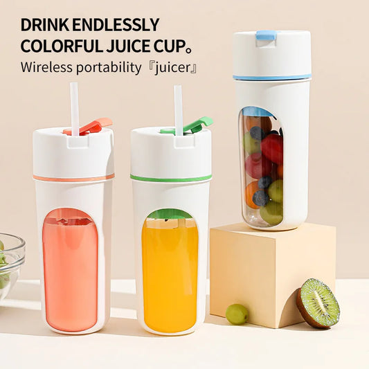 6 Blades Multifunction USB Fruit Mixers Juicers Portable Electric Juicer Blender Fruit Juicer Cup Food Milkshake Juice Maker - Free Shipping - Aurelia Clothing