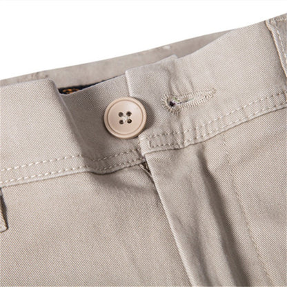 Autumn New Men's Casual Pants Breathable Men's Wear Japanese Youth Business Versatile Thickened Cotton Pants - Free  Shipping - Aurelia Clothing