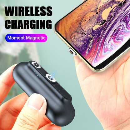 For iPhone 12 Magnetic Power Bank 2600mAh Mini Magnet Charger Power Bank For Xiaomi Emergency Portable Magnetic External Battery - Free Shipping - Aurelia Clothing