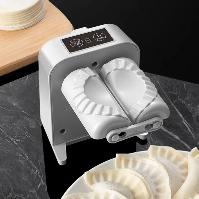 Fully Automatic Electric Dumpling Maker Artifact DIY Machine Mould Pressing Dumpling Skin Mould USB Rechargeable Kitchen Gadget - Free Shipping - Aurelia Clothing