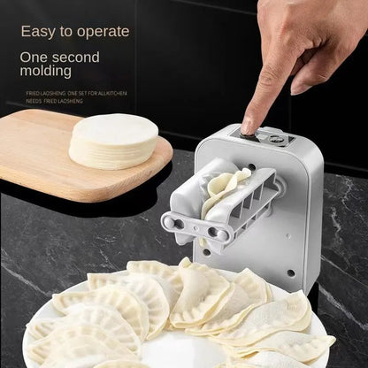 Fully Automatic Electric Dumpling Maker Artifact DIY Machine Mould Pressing Dumpling Skin Mould USB Rechargeable Kitchen Gadget - Free Shipping - Aurelia Clothing