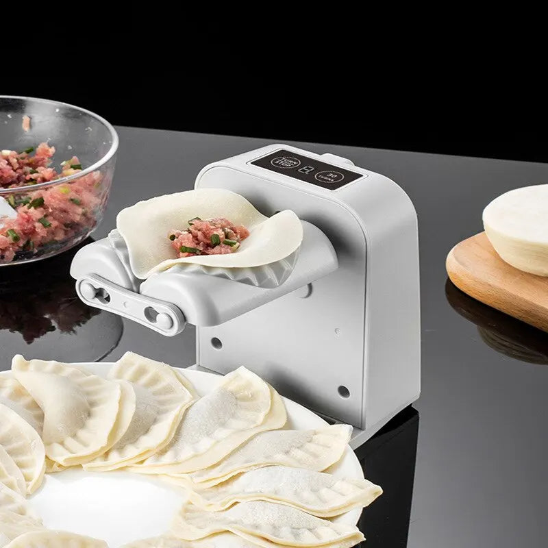 Fully Automatic Electric Dumpling Maker Artifact DIY Machine Mould Pressing Dumpling Skin Mould USB Rechargeable Kitchen Gadget - Free Shipping - Aurelia Clothing