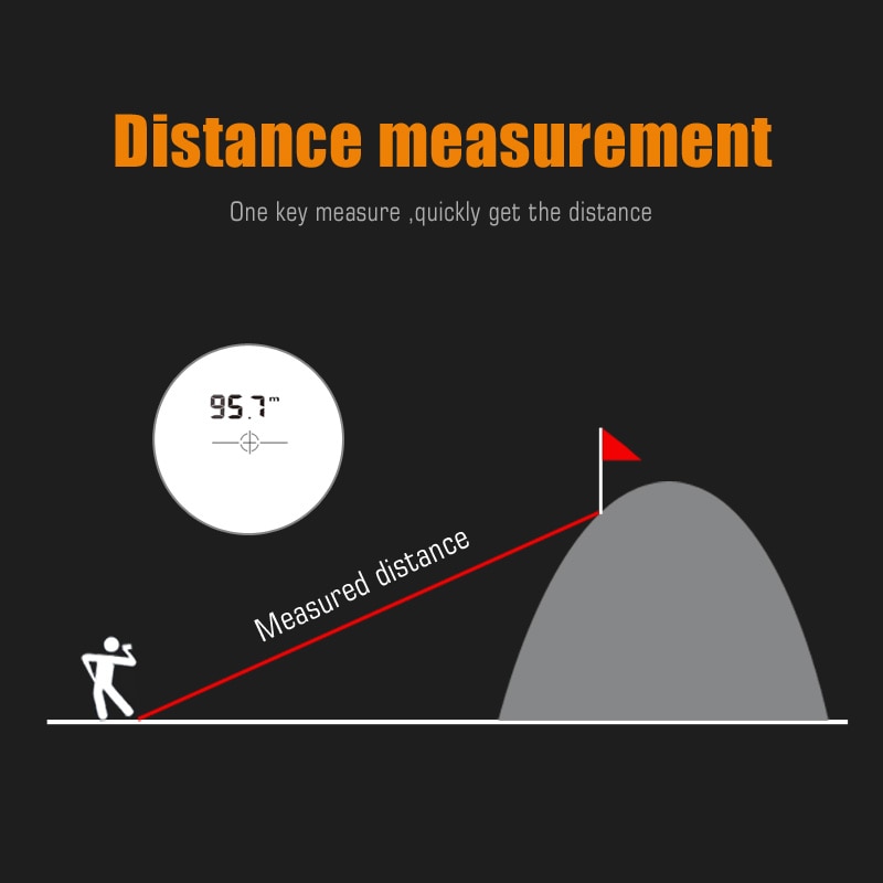 Golf Laser Rangefinder Telescope 600 Meters - Free Shipping - Aurelia Clothing