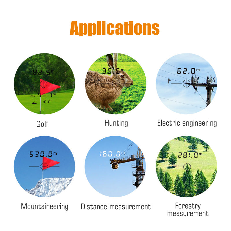 Golf Laser Rangefinder Telescope 600 Meters - Free Shipping - Aurelia Clothing