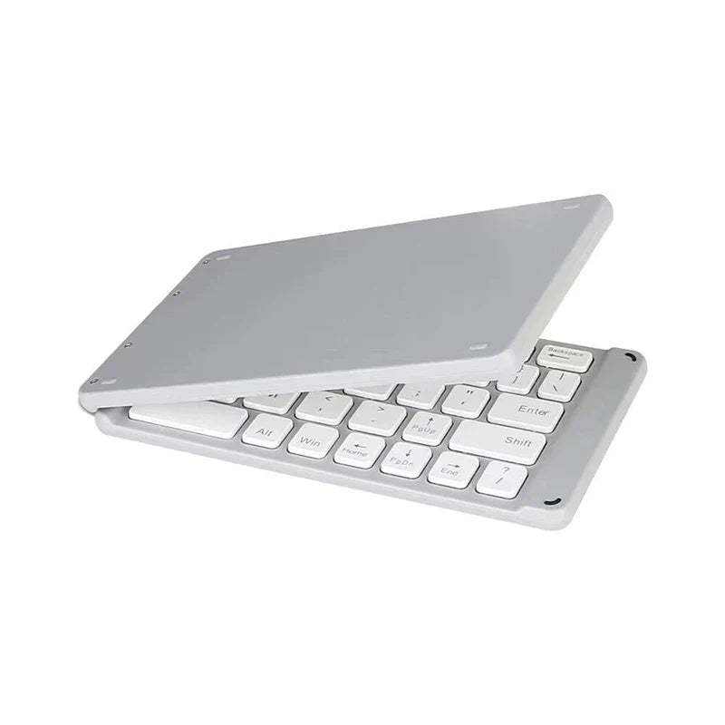 Light-Handy Bluetooth Folding Mini Backlit Keyboard Foldable Wireless Keypad For IOS/Android/Windows Ipad Tablet Laptop Computer - Free Shipping - Aurelia Clothing