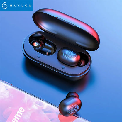 Haylou GT1 TWS Fingerprint Touch Bluetooth Earphones, HD Stereo Wireless Headphones,Noise Cancelling Gaming Headset - Free Shipping - Aurelia Clothing