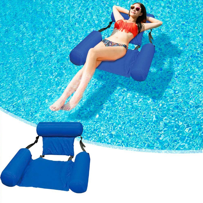 Inflatable floating row floating chair backrest recliner floating bed sofa - Free Shipping - Aurelia Clothing