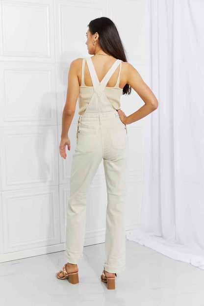 Judy Blue Full Size Taylor High Waist Overalls - Aurelia Clothing