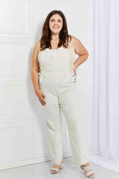 Judy Blue Full Size Taylor High Waist Overalls - Aurelia Clothing