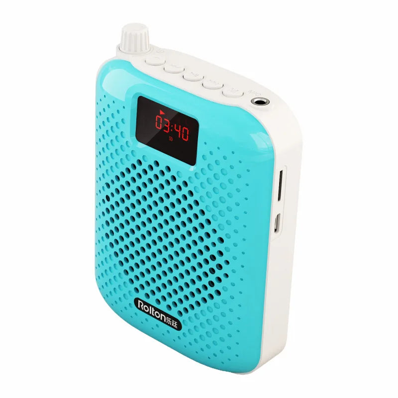 K500 Microphone Bluetooth Loudspeaker Portable Auto Pairing USB Charging Voice Amplifier Megaphone Speaker For Teaching - Free Shipping - Aurelia Clothing