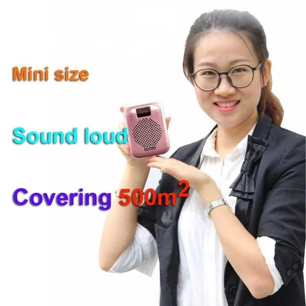 K500 Microphone Bluetooth Loudspeaker Portable Auto Pairing USB Charging Voice Amplifier Megaphone Speaker For Teaching - Free Shipping - Aurelia Clothing