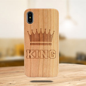 Laser Engraving Real Wood Cell Phone Case for iPhone XS MAX XR 7 8PLUS X Wooden Unique Shock Customized Bamboo Phone Cover Shell -  Free Shipping - Aurelia Clothing