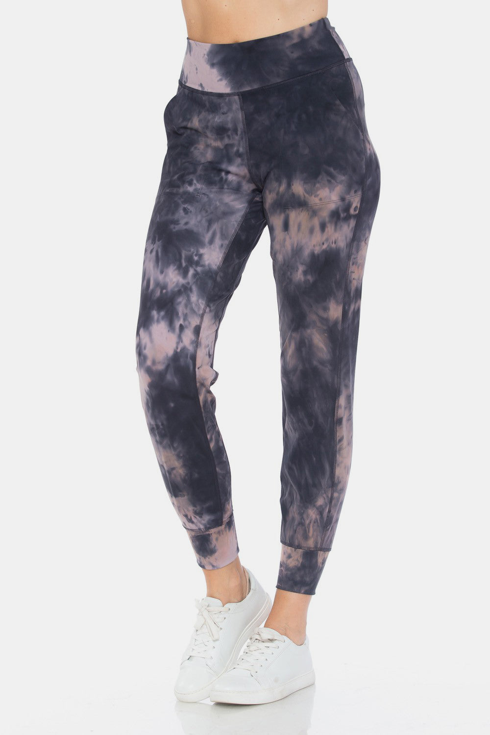 Leggings Depot Tie-Dye High Waist Cropped Leggings - Free Shipping - Aurelia Clothing