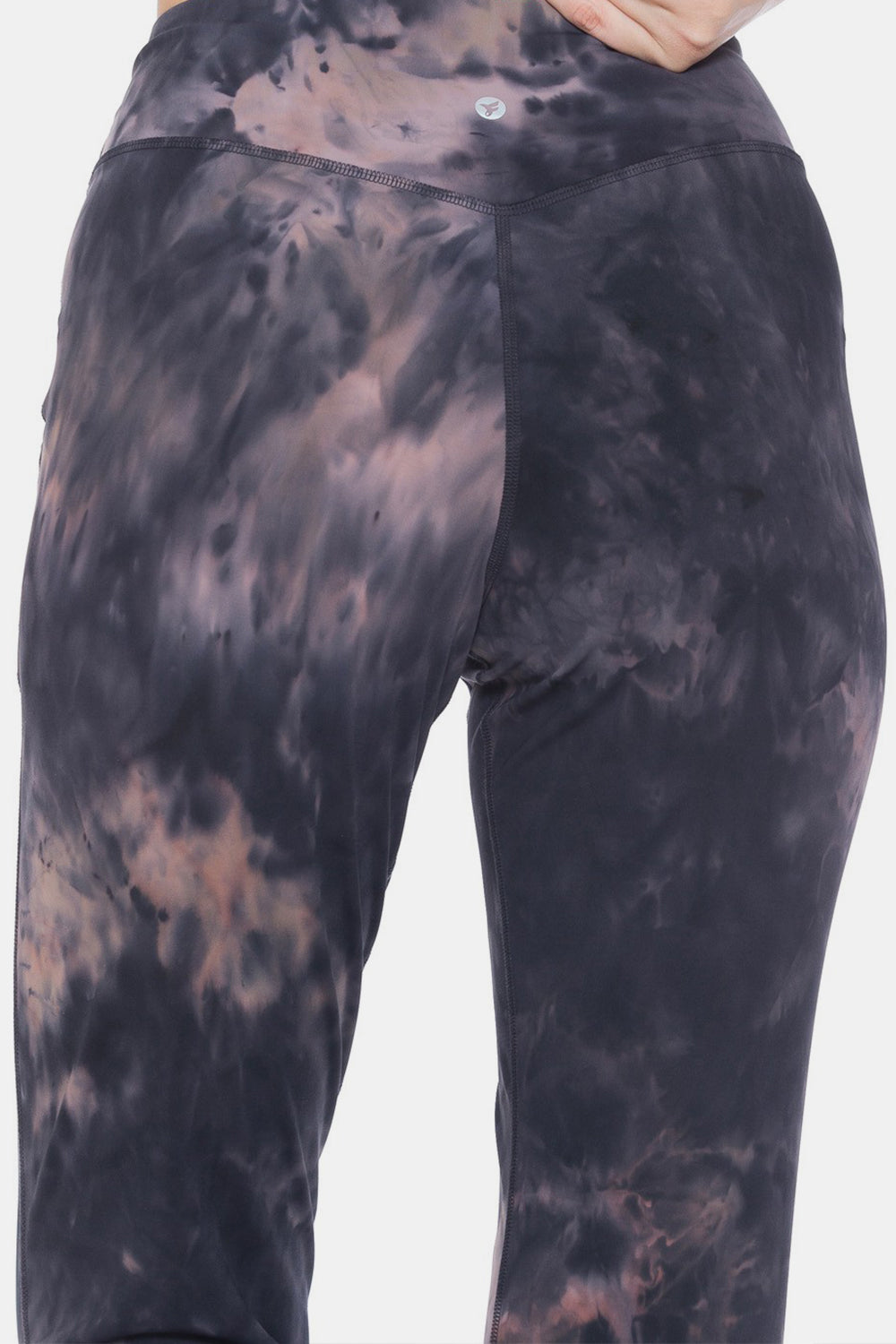 Leggings Depot Tie-Dye High Waist Cropped Leggings - Free Shipping - Aurelia Clothing