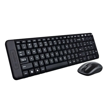 Logitech MK220 Wireless Keyboard and Mouse Combo Set Gaming Lap Top Gamer Original Optical Waterproof Ergonomics Keyboard Mouse - Free Shipping - Aurelia Clothing