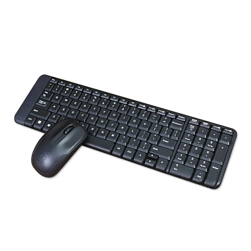 Logitech MK220 Wireless Keyboard and Mouse Combo Set Gaming Lap Top Gamer Original Optical Waterproof Ergonomics Keyboard Mouse - Free Shipping - Aurelia Clothing