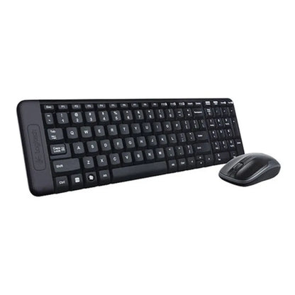 Logitech MK220 Wireless Keyboard and Mouse Combo Set Gaming Lap Top Gamer Original Optical Waterproof Ergonomics Keyboard Mouse - Free Shipping - Aurelia Clothing