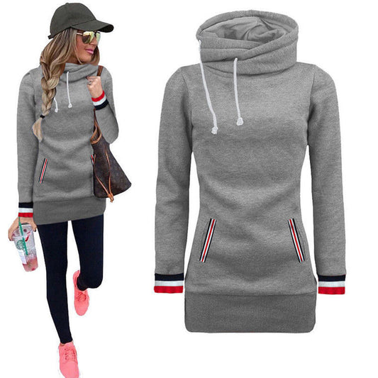 Long Sleeve Pullover Hoodie - Free Shipping - Aurelia Clothing