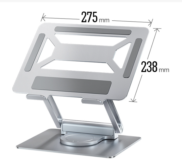 MCHOSE LS928 3rd Generation Laptop Stand Aluminum Alloy Folding High Lifting Rotary Stand - Free Shipping - Aurelia Clothing