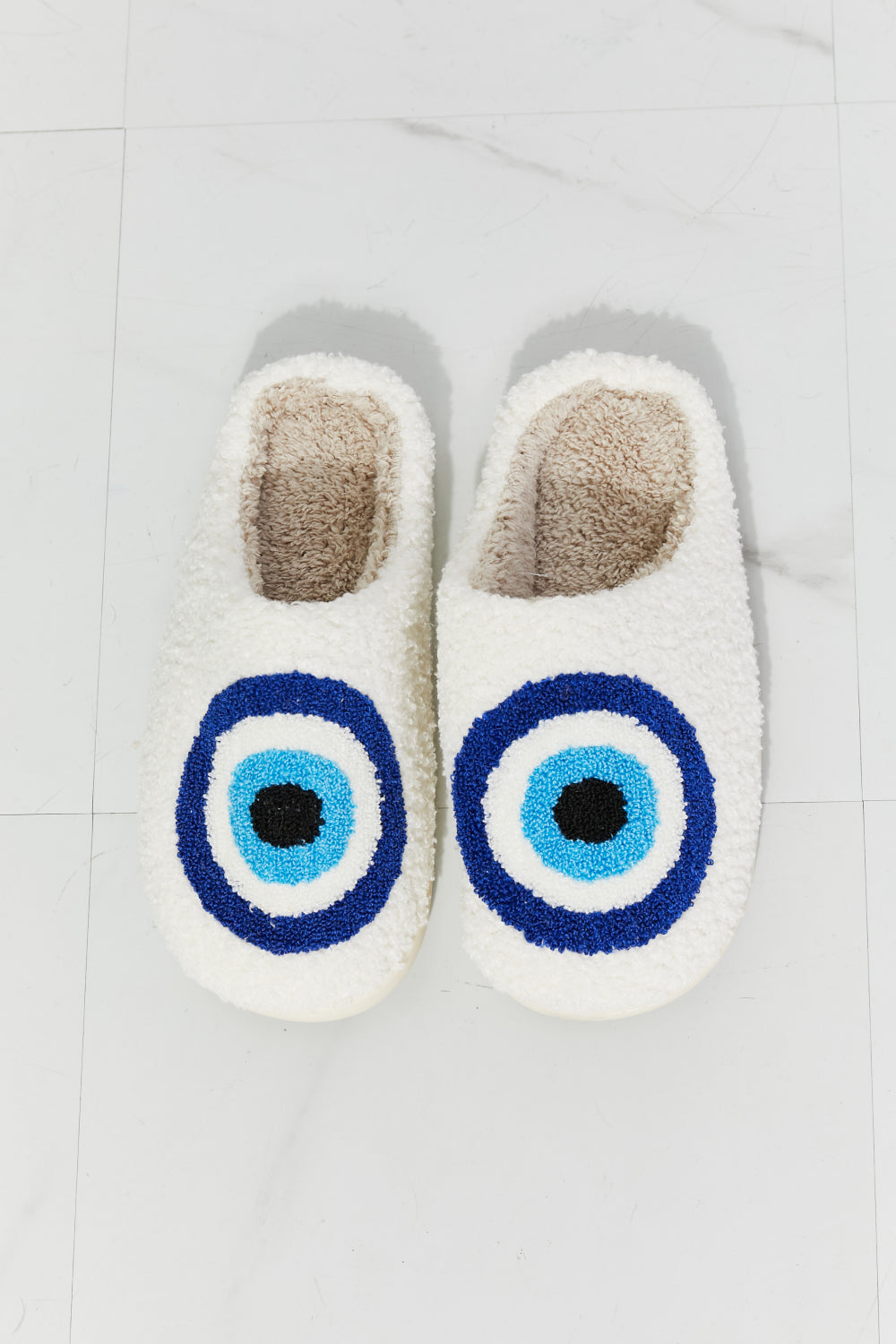 MMShoes Eye Plush Slipper - Aurelia Clothing