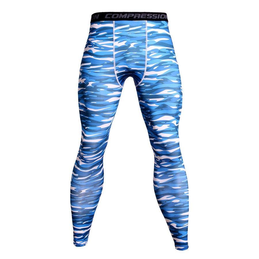 Mens Camo Compression Pants Fit wear Jogging Leggings -  Free Shipping - Aurelia Clothing