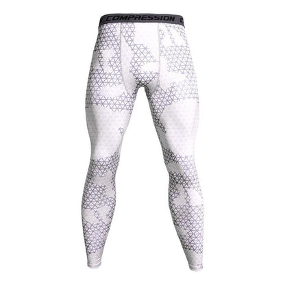 Mens Camo Compression Pants Fit wear Jogging Leggings -  Free Shipping - Aurelia Clothing