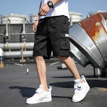 Mens Mens New Summer Shorts Sports Pants Trend Beach Pants Students Cargo Pants - Free Shipping - Aurelia Clothing