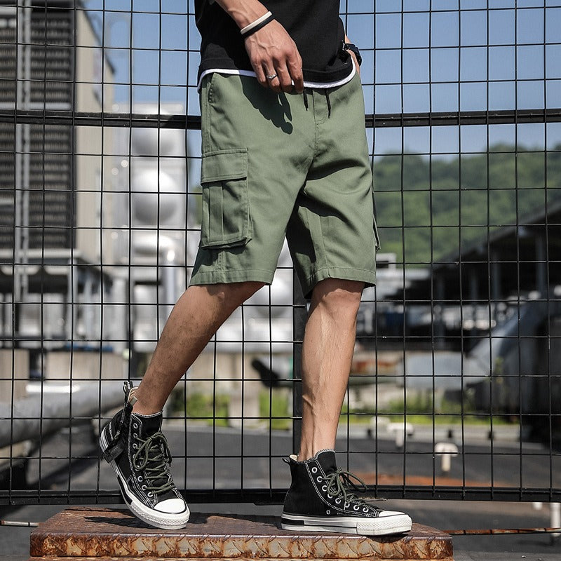 Mens Mens New Summer Shorts Sports Pants Trend Beach Pants Students Cargo Pants - Free Shipping - Aurelia Clothing