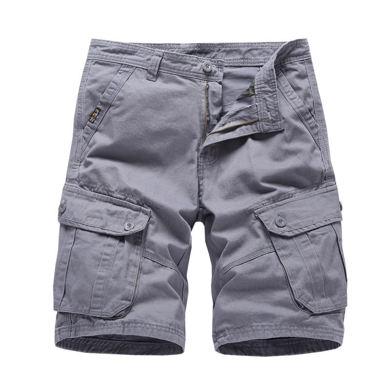 Mens Pants Summer Casual Pants Mens Capris Loose Cargo Pants Cotton Shorts Mens Large Sweatpants Pants - Free Shipping - Aurelia Clothing