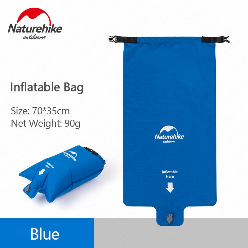 Naturehike Outdoor Camping Mat Inflatable Bag Inflatable Tent Sleeping Pad Ultralight Portable Picnic Air Mat Camping Picnic Pad - Free Shipping - Aurelia Clothing