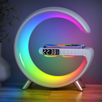 New Intelligent Bluetooth Speaker Projection Lamp Wireless Rechargeable Bedside Night Light Sunrise Wake-Up Lamp Polar Atmosphere Table Lamp - Free Shipping - Aurelia Clothing