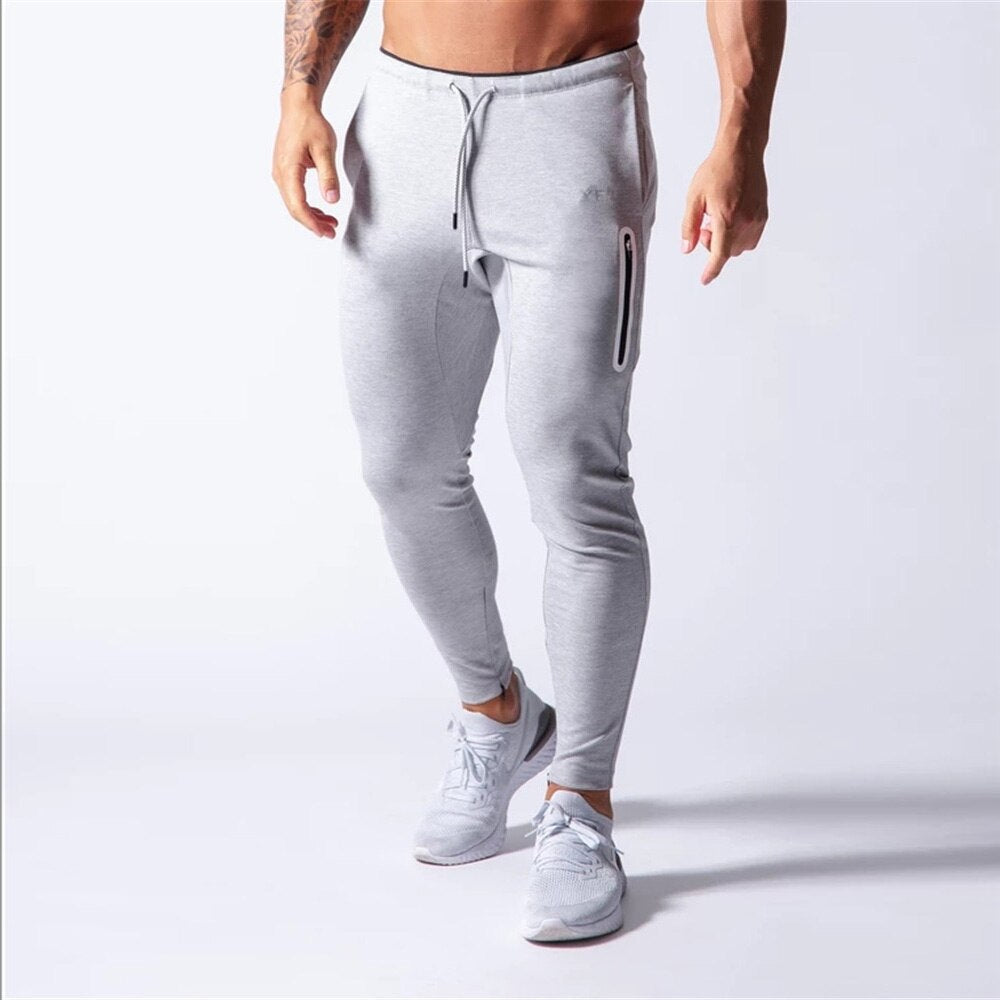 New Jogging Pants Men Sport Sweatpants Running Pants Men Joggers Cotton Trackpants Slim Fit Pants Bodybuilding Trouser - Free Shipping - Aurelia Clothing