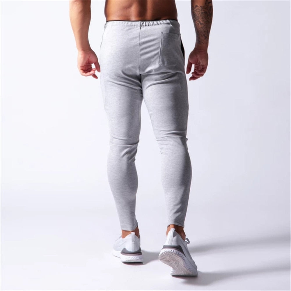 New Jogging Pants Men Sport Sweatpants Running Pants Men Joggers Cotton Trackpants Slim Fit Pants Bodybuilding Trouser - Free Shipping - Aurelia Clothing