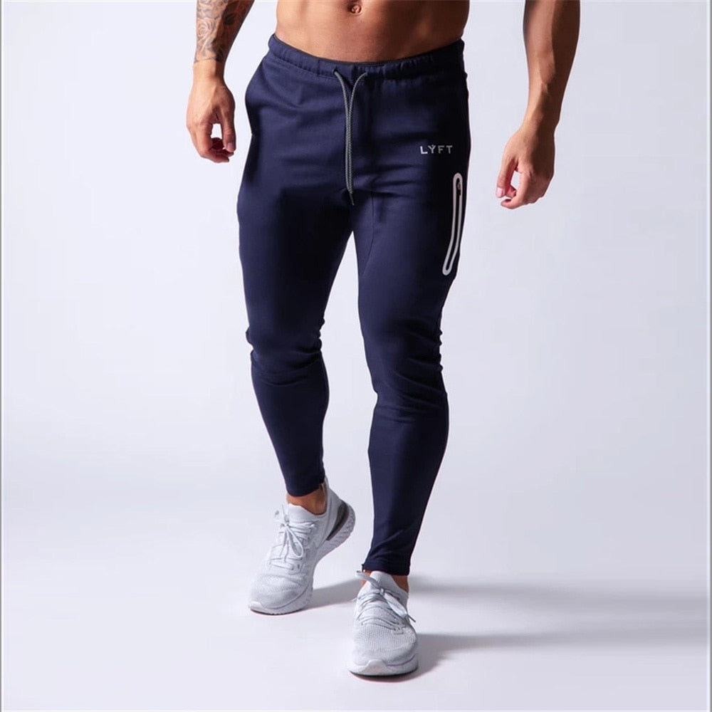 New Jogging Pants Men Sport Sweatpants Running Pants Men Joggers Cotton Trackpants Slim Fit Pants Bodybuilding Trouser - Free Shipping - Aurelia Clothing