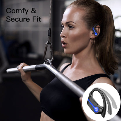 New Long Life Noise Cancelling Wireless Bluetooth Headset TWS In-Ear Q62 Sports Business Bluetooth Headset - Free Shipping - Aurelia Clothing