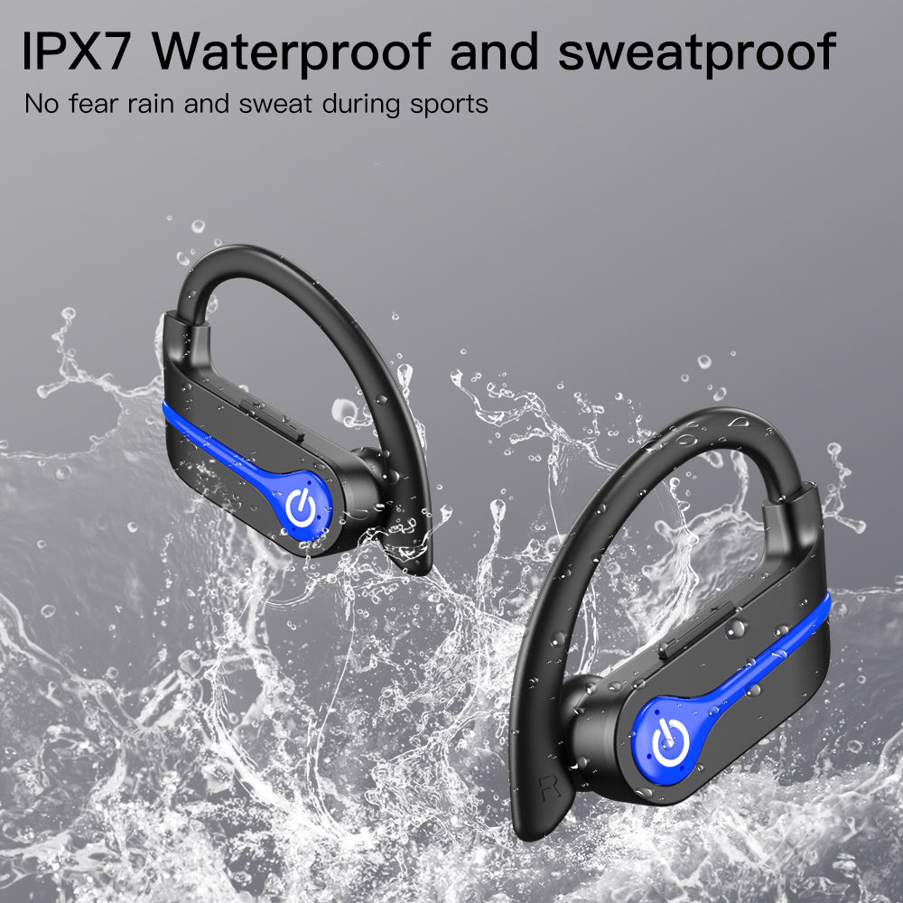 New Long Life Noise Cancelling Wireless Bluetooth Headset TWS In-Ear Q62 Sports Business Bluetooth Headset - Free Shipping - Aurelia Clothing