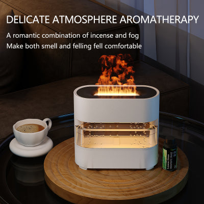 New Products Rain Cloud Fire Humidifier Water Drip Novedades  Rain Water Diffuser Fire Flame Humidifier Aroma Diffuser - Free Shipping - Aurelia Clothing