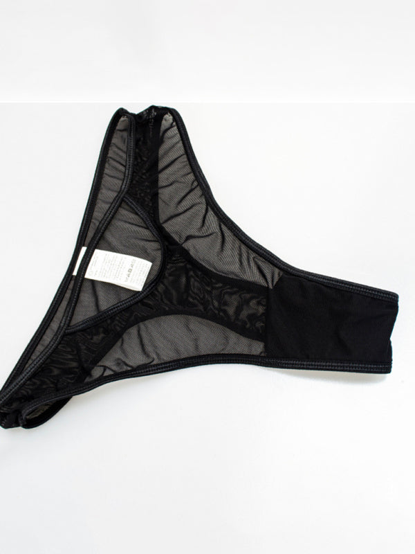New sexy lingerie garter belt three-piece uniform set - Free Shipping - Aurelia Clothing