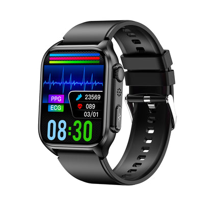 Non invasive blood sugar smart watch TK12ECG ECG blood pressure blood oxygen sleep monitoring call bracelet - Free Shipping - Aurelia Clothing