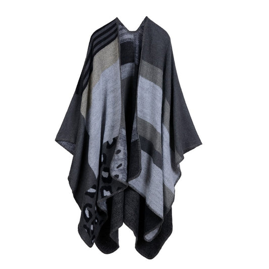 Plaid lady travel shawl imitation cashmere scarf - Free Shipping - Aurelia Clothing