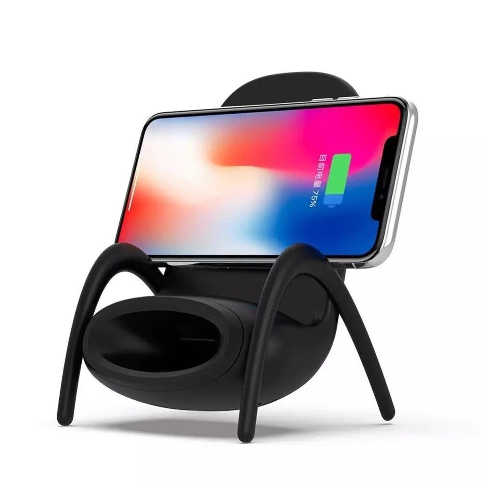 Portable Mini Chair Wireless Charger Supply For All Phones Multipurpose Phone Stand With Musical Speaker Function Charger - Free Shipping - Aurelia Clothing