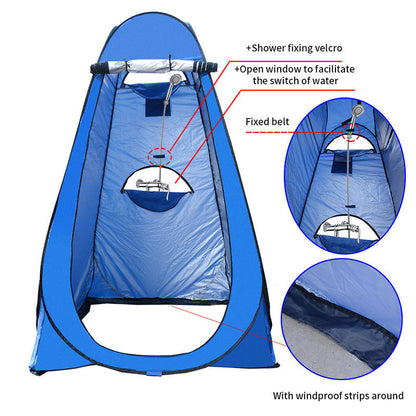 Portable Outdoor Camping Tent Shower Tent Simple Bath Cover Changing Fitting Room Tent Mobile Toilet Fishing Photography Tent - Free Shipping - Aurelia Clothing