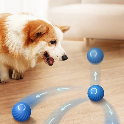 Smart Dog Toy Ball for Dogs Electronic Interactive Pet Products Training Plush Automatic Jump Roll Ball Rechargeable - Aurelia Clothing