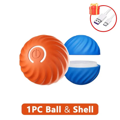 Smart Dog Toy Ball for Dogs Electronic Interactive Pet Products Training Plush Automatic Jump Roll Ball Rechargeable - Aurelia Clothing