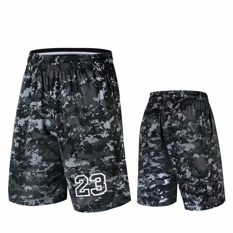 Sport Athletic USA NO.23 Basketball Shorts Training Men Active Shorts Loose Pockets - Free Shipping - Aurelia Clothing