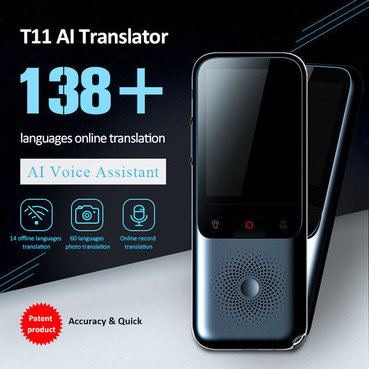 T11 Intelligent Voice Translator 14 Countries 138 Languages WIFI Camera Recording Intelligent Voice Translator - Free Shipping - Aurelia Clothing